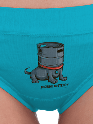 Štěně dámské kalhotky Turquoise