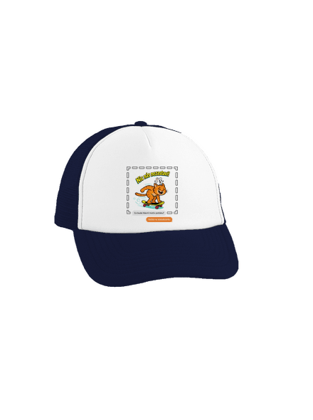 Vlastní AI obrázek kšiltovka truckerka French Navy cap