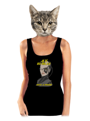 Zamilovaný Borg dámské tílko klasické Black