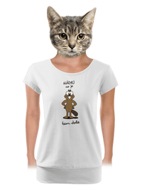 dámské tričko s lemem