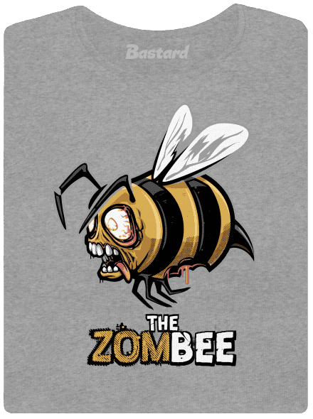 ZomBee - žlutá dámské tričko Dark Gray Melange