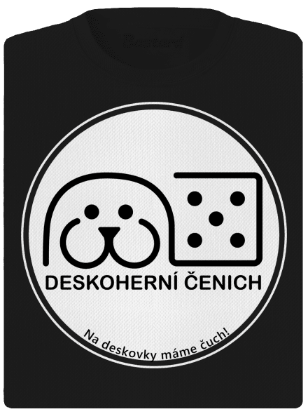 Deskoherní čenich dámské sportovní tričko Black