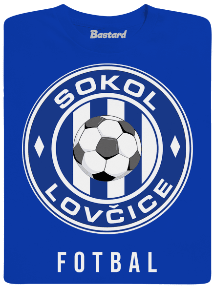Sokol Lovčice - fotbal - barevné dětské tričko Royal Blue