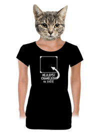 dámské tričko s lemem