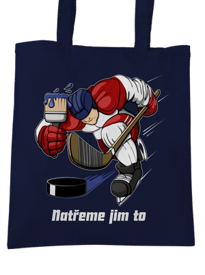 Natřeme jim to - Hokej taška French Navy