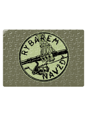 Rybářem navždy  puzzle White