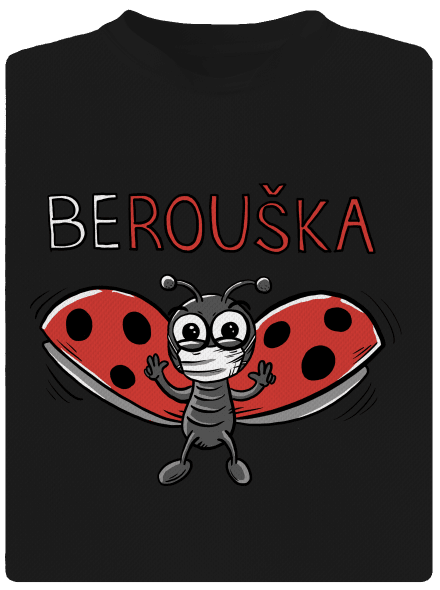 Berouška pánské sportovní tričko Black