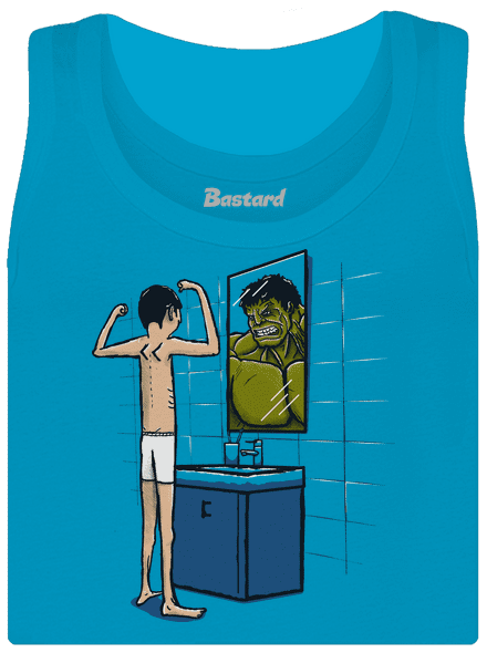 Hulk dámské tílko klasické Blue Atol