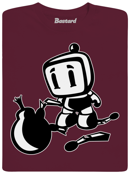 Bomberman dětské tričko Burgundy