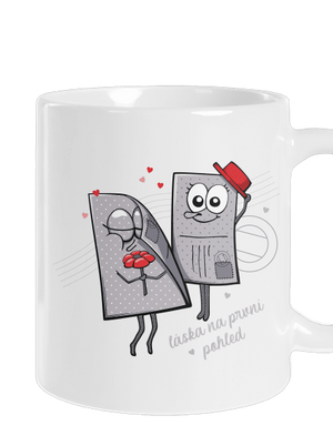 Láska na první pohled klasický hrnek White