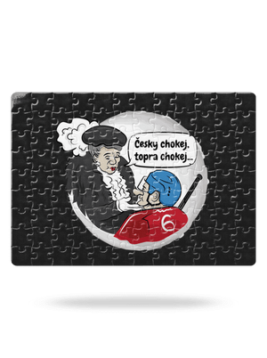 Český hokej puzzle White