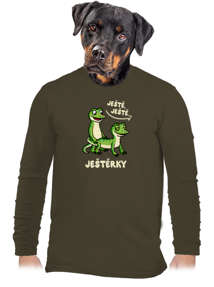 Ještě, ještě pánské dlouhý rukáv Urban Khaki