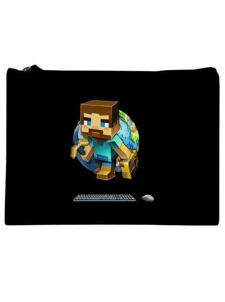 B17: Minecraft taštička Black