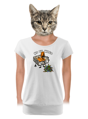 dámské tričko s lemem