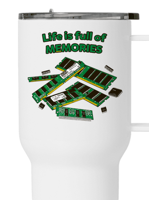 Uchováno v paměti termohrnek White