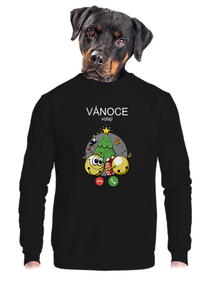 unisex mikina bez kapuce