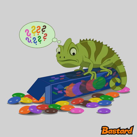 Zmatený chameleon