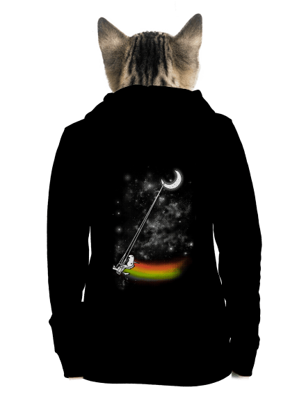 Unicorn Universe dámská mikina na zip Black