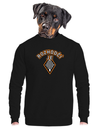 unisex mikina bez kapuce