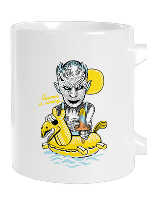 Summer is coming 2 velký hrnek White