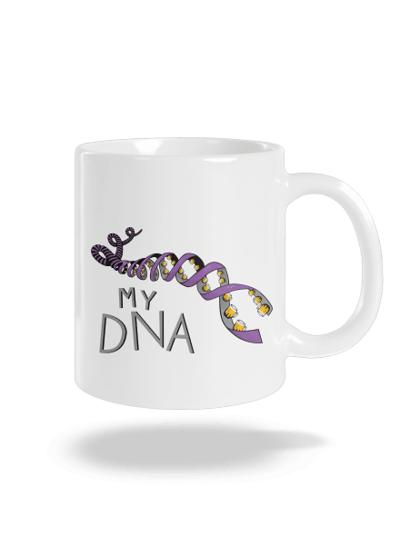 My DNA klasický hrnek White
