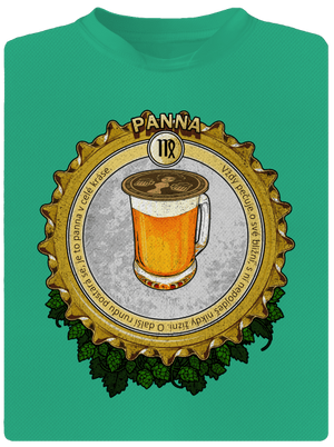 Pivní horoskop: Panna pánské sportovní tričko Mint Mal