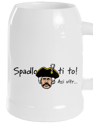 Spadlo ti to půllitr White