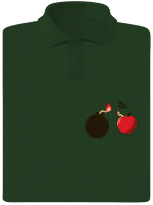 Bombovej účes pánská polokošile Bottle Green Mal