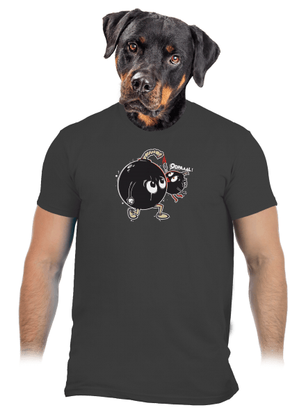 Bomby pánské tričko Dark Grey