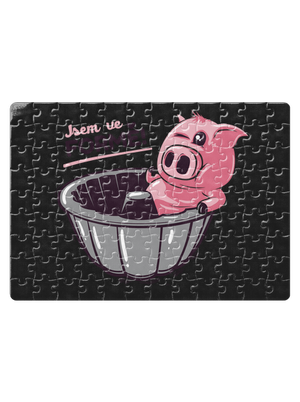 Ve formě puzzle White