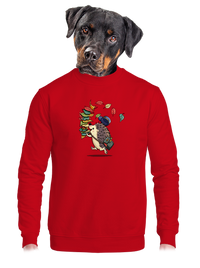 unisex mikina bez kapuce