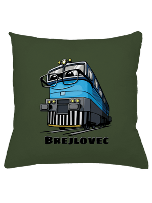 Brejlovec polštář Olive Green