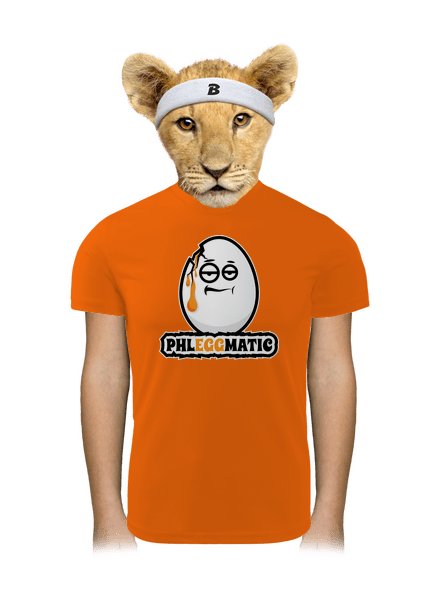 Phleggmatic dětské sportovní tričko Neon Orange