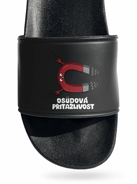 Osudová přitažlivost pantofle Black