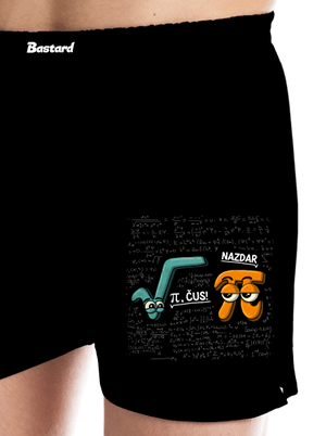 Pí, čus! pánské trenky Black