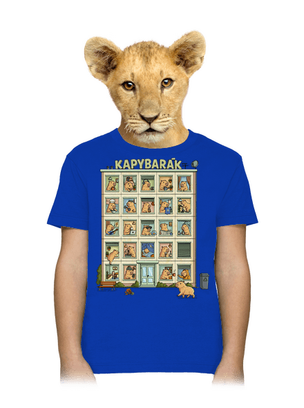Kapybarák dětské tričko Royal Blue