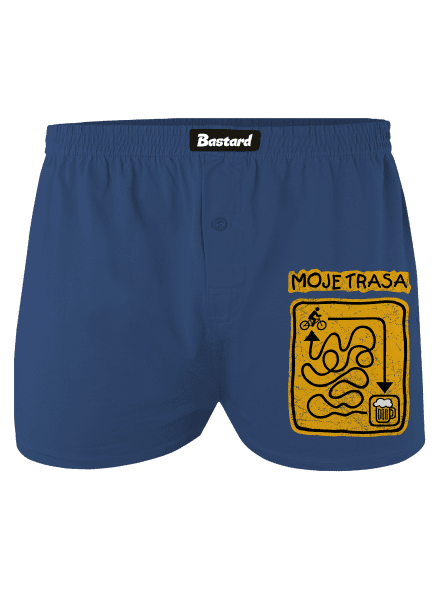Moje trasa pánské trenky Blue