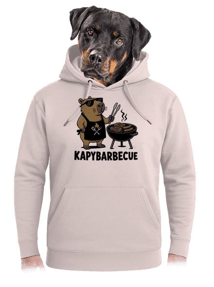 Kapybarbecue unisex mikina premium Rose Chalk