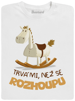 Než se rozhoupu pánské dlouhý rukáv White