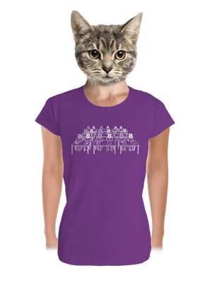 Cimrman: Debil, blbeček dámské tričko premium Purple