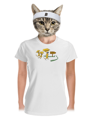 Běží lišky k Táboru dámské sportovní tričko White