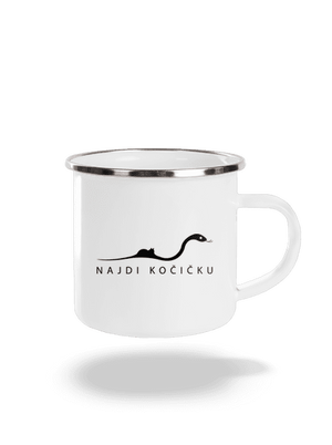 Najdi kočičku plecháček White