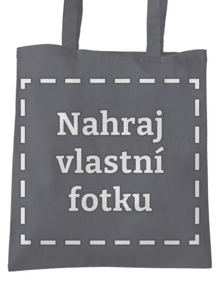 Vlastní potisk taška Graphite grey
