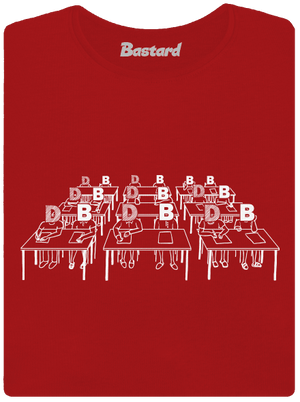 Cimrman: Debil, blbeček dámské tričko Red Mal