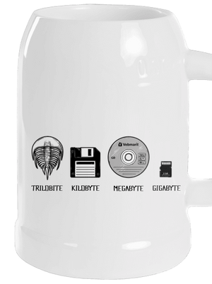 Trilobite půllitr White