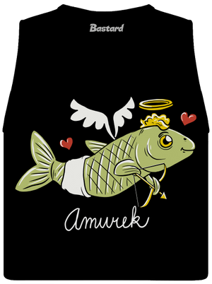 Amurek dámské tílko volné Black