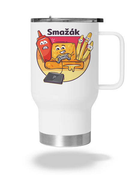 Smažák termohrnek White