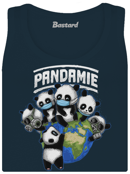 Pandamie dámské tílko klasické Navy