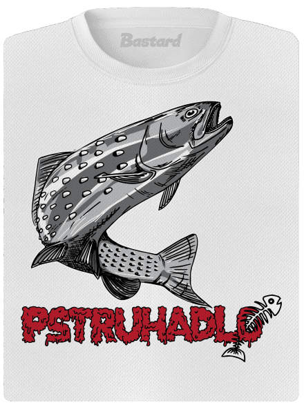 Pstruhadlo dámské sportovní tričko White