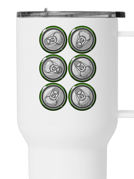 Sixpack termohrnek White